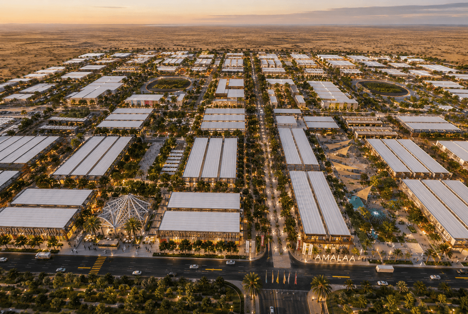 AMAALA 20,000 Workers Residential Camp — image 2